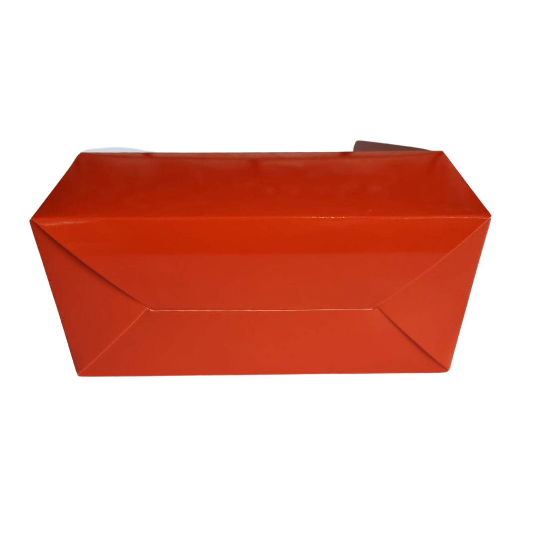 Plain Party Box Pack of 10 Orange