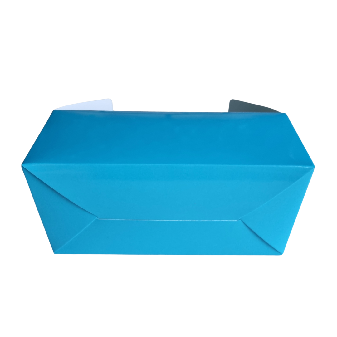 Plain Party Box Pack of 10 Blue