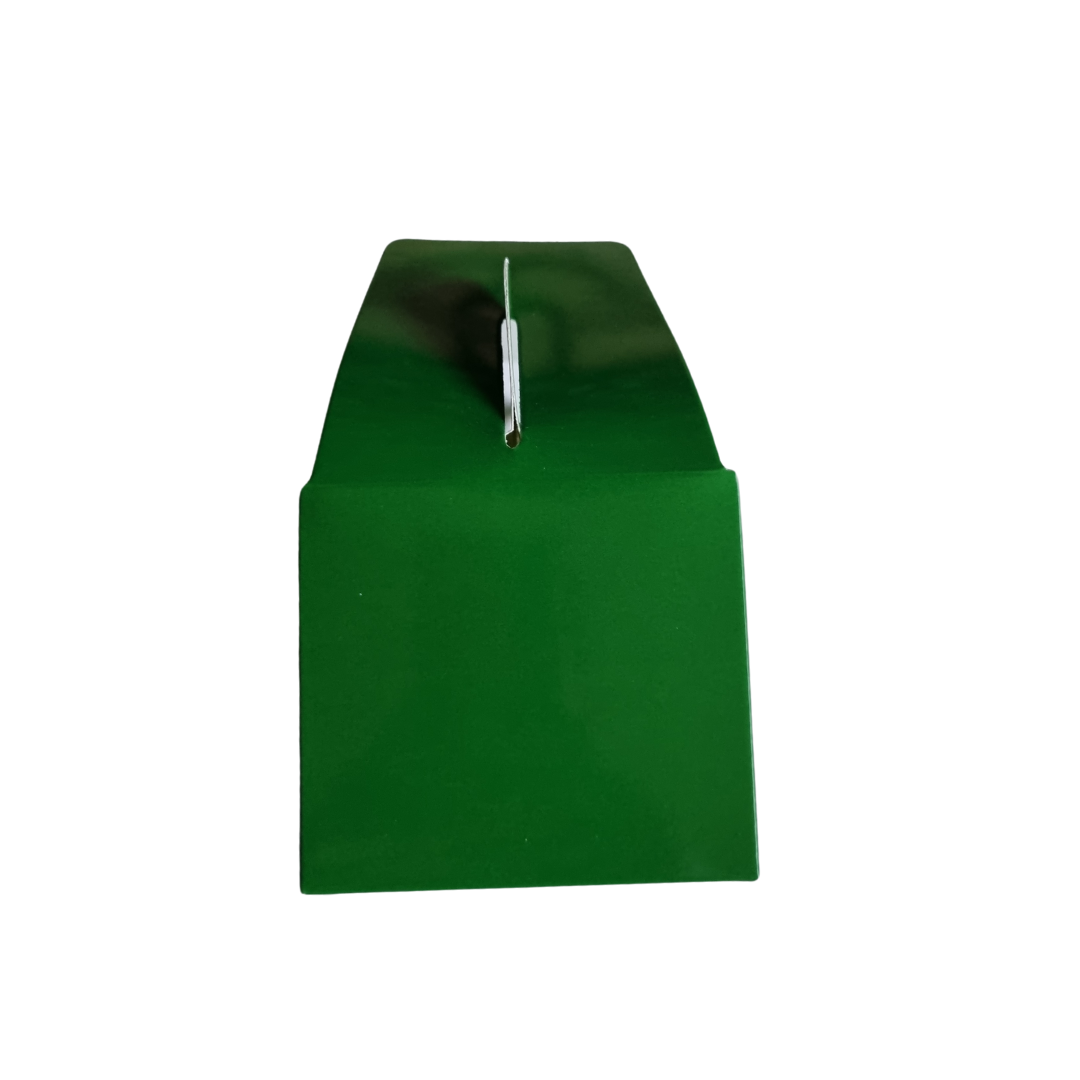 Plain Party Box Pack of 10 Forest Green