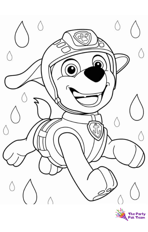 Paw Patrol Coloring Pages