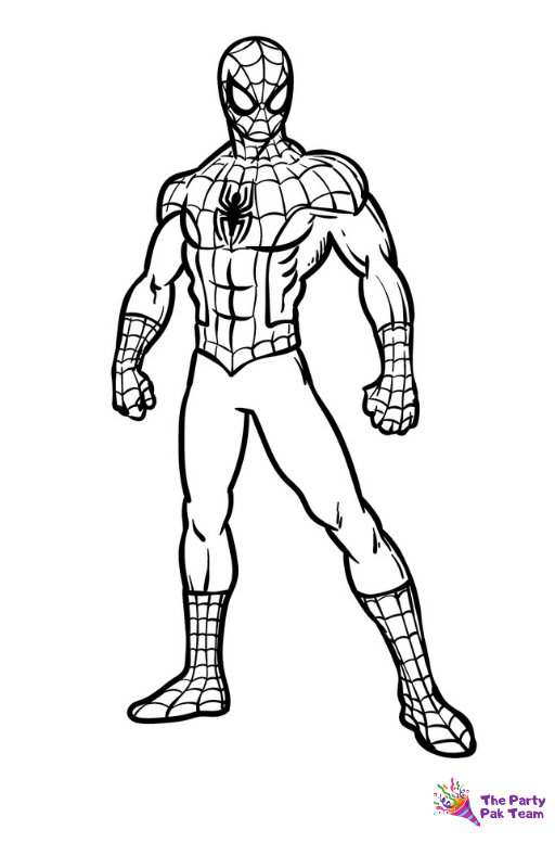 Spiderman Coloring Pages