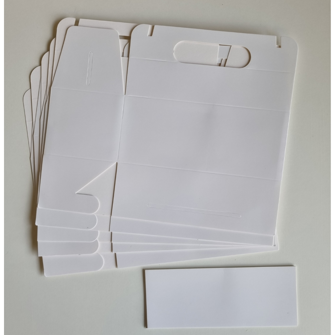 Plain Party Box Pack of 10 White