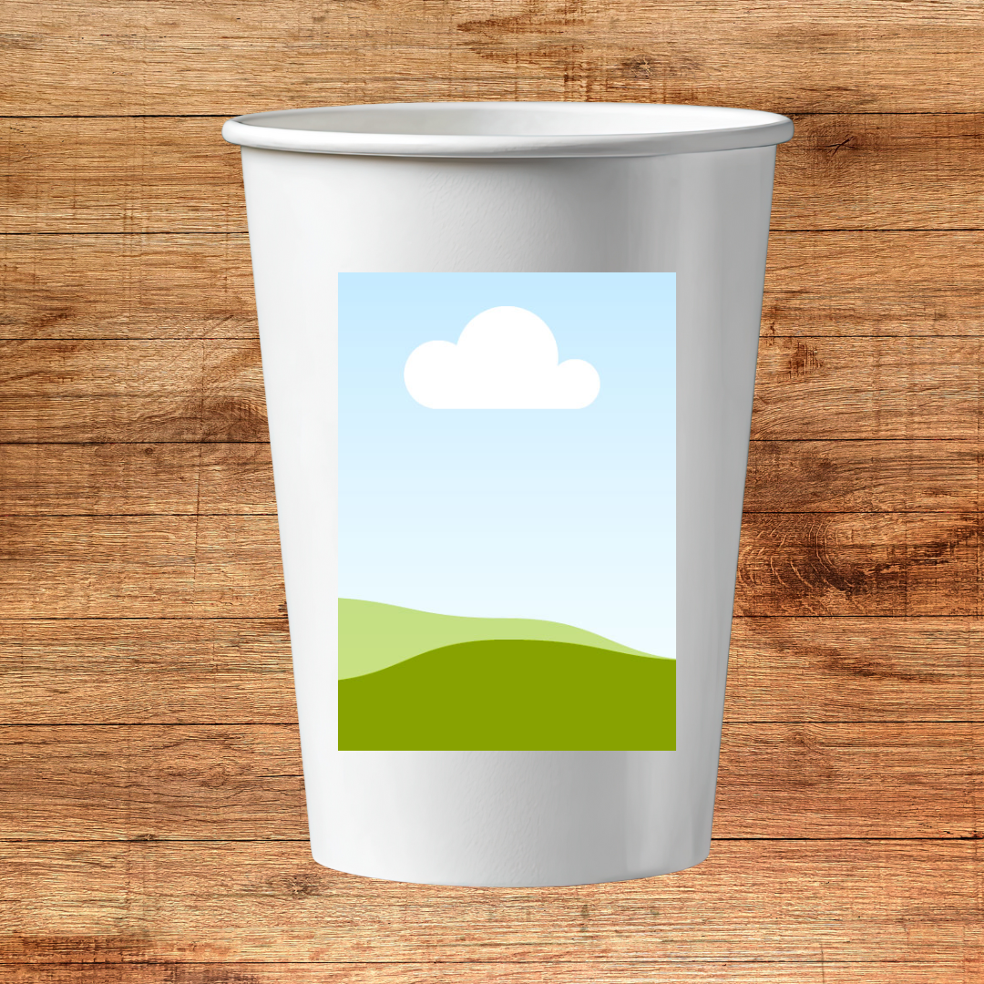 CUSTOM PAPER CUPS SET OF 8 Request a Theme