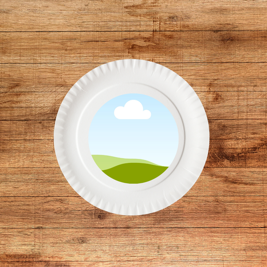 CUSTOM PAPER PLATES SET OF 8 Request a Theme