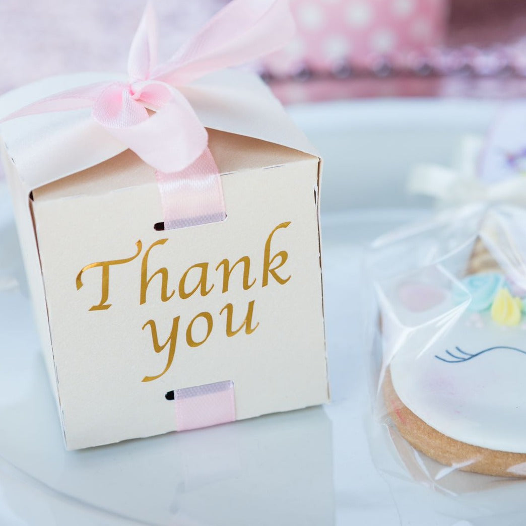 THANK YOU GIFT BOX 4X4X4CM