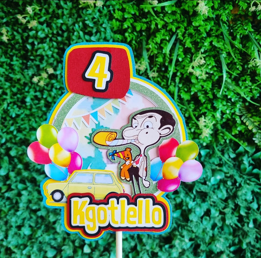 MR BEAN CAKE TOPPER