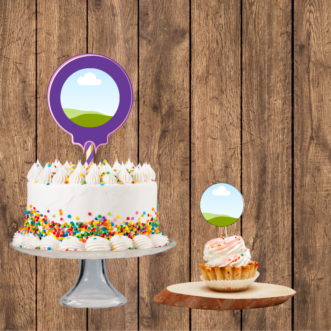 Cake Topper and 2 Mini Topper Sets Request a Theme