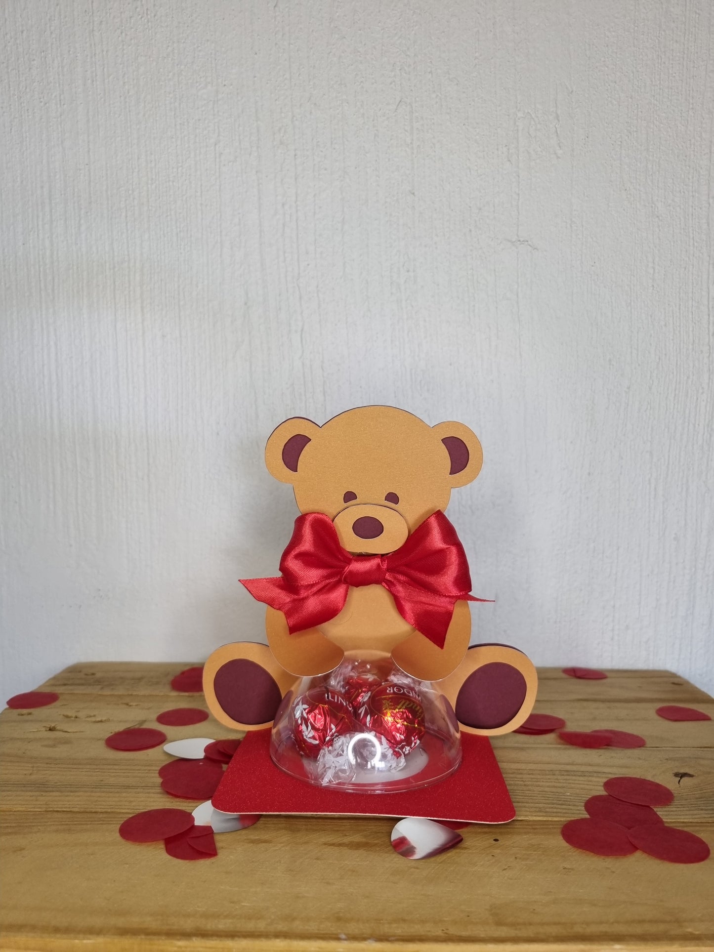 TEDDY BEAR CHOCOLATE BUBBLE VALENTINE'S DAY GIFT