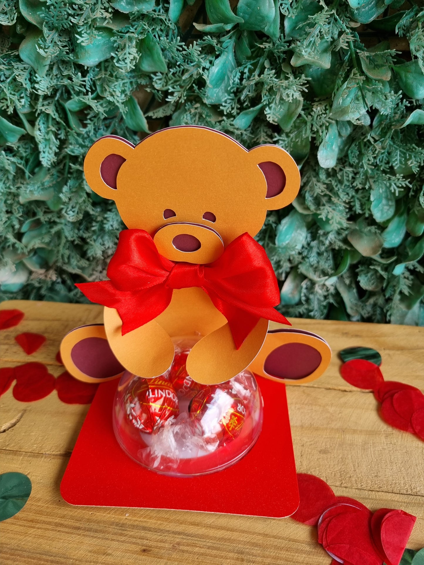 TEDDY BEAR CHOCOLATE BUBBLE VALENTINE'S DAY GIFT