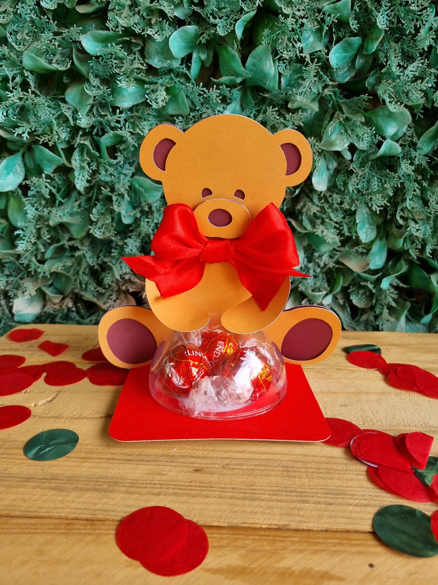 TEDDY BEAR CHOCOLATE BUBBLE VALENTINE'S DAY GIFT