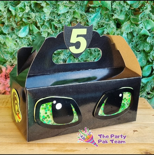 HOW TO TRAIN YOUR DRAGON PARTY PACK 5 BOXES only, personalized kiddies birthday party themed decor party boxes customized